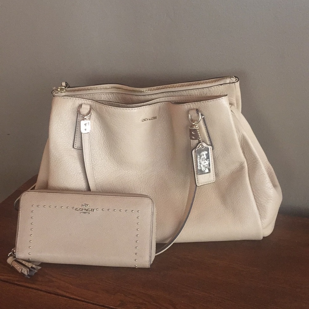 Coach Madison Purse & Wallet